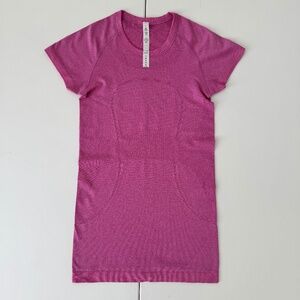 Lululemon Swiftly Tech Pink Short Sleeve Crew Top Size 4